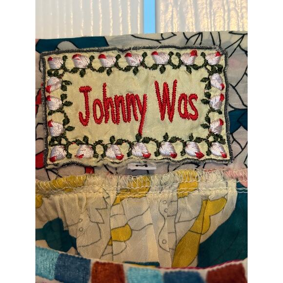 EUC Johnny Was Colorful Embroidered Blouse - Picture 2 of 6